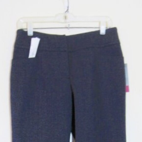Apt 9~Womens Size 4Tall~Curvy Heather Gray~2 Pockets~Spandex~Zipper~New W/Tags - Picture 1 of 10